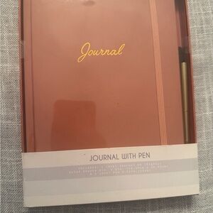 Journal with Pen- Light Rose Color